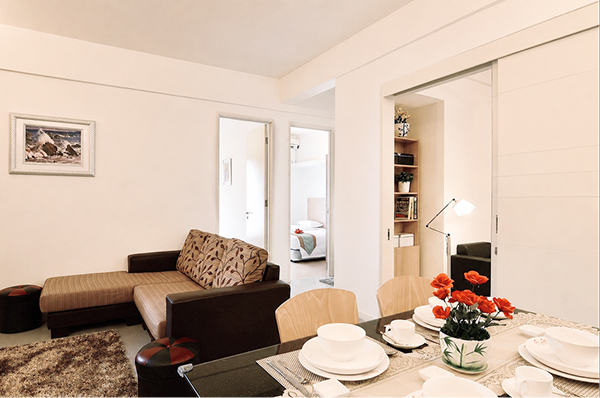 Apartment Living Room 3 1 1