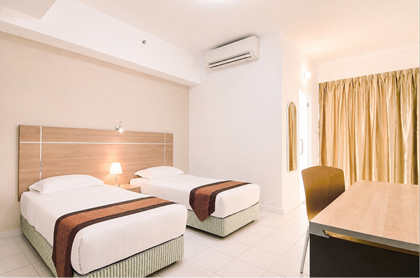 deluxe studio bedroom